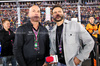 GP LAS VEGAS, (L to R): Dan Towriss (USA) Cadillac F1 Team e TWG Motorsports CEO with Chris Medland (GBR) F1 Presenter on the grid.

22.11.2025. Formula 1 World Championship, Rd 22, Las Vegas Grand Prix, Las Vegas, Nevada, USA, Gara Day.

- www.xpbimages.com, EMail: requests@xpbimages.com © Copyright: Batchelor / XPB Images