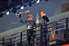 GP LAS VEGAS, (L to R): Gara winner Max Verstappen (NLD) Red Bull Racing celebrates on the podium with Gianpiero Lambiase (ITA) Red Bull Racing Head of Racing.
22.11.2025. Formula 1 World Championship, Rd 22, Las Vegas Grand Prix, Las Vegas, Nevada, USA, Gara Day.
- www.xpbimages.com, EMail: requests@xpbimages.com © Copyright: Patching / XPB Images
