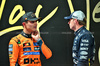 GP LAS VEGAS, (L to R): Pole sitter Lando Norris (GBR) McLaren in qualifying parc ferme with second placed Max Verstappen (NLD) Red Bull Racing.
21.11.2025. Formula 1 World Championship, Rd 22, Las Vegas Grand Prix, Las Vegas, Nevada, USA, Qualifiche Day.
- www.xpbimages.com, EMail: requests@xpbimages.com © Copyright: Price / XPB Images