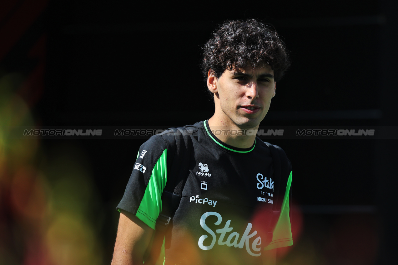 GP MESSICO, Gabriel Bortoleto (BRA) Sauber.
26.10.2025. Formula 1 World Championship, Rd 20, Mexican Grand Prix, Mexico City, Mexico, Gara Day.
- www.xpbimages.com, EMail: requests@xpbimages.com © Copyright: Charniaux / XPB Images