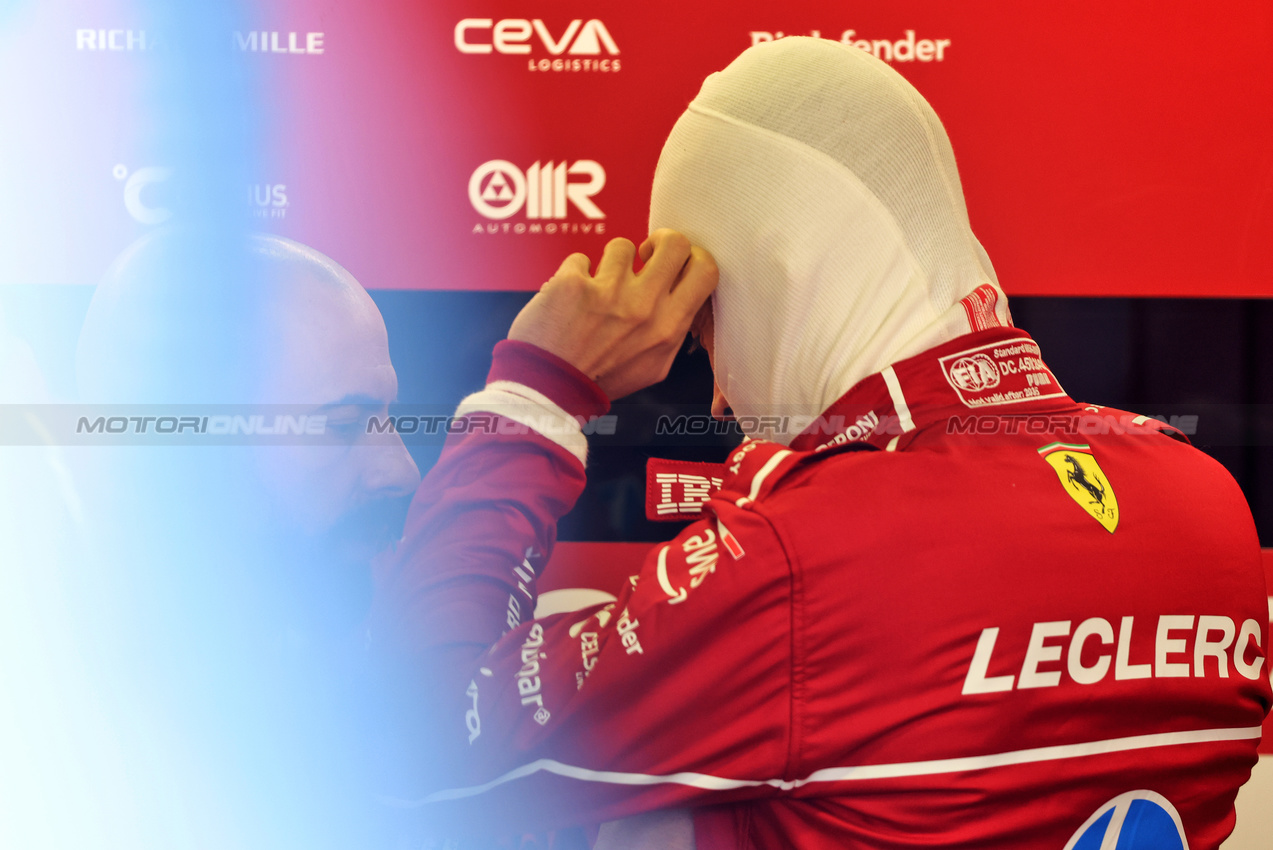 GP MESSICO, Charles Leclerc (MON) Ferrari.

26.10.2025. Formula 1 World Championship, Rd 20, Mexican Grand Prix, Mexico City, Mexico, Gara Day.

- www.xpbimages.com, EMail: requests@xpbimages.com © Copyright: Bearne / XPB Images