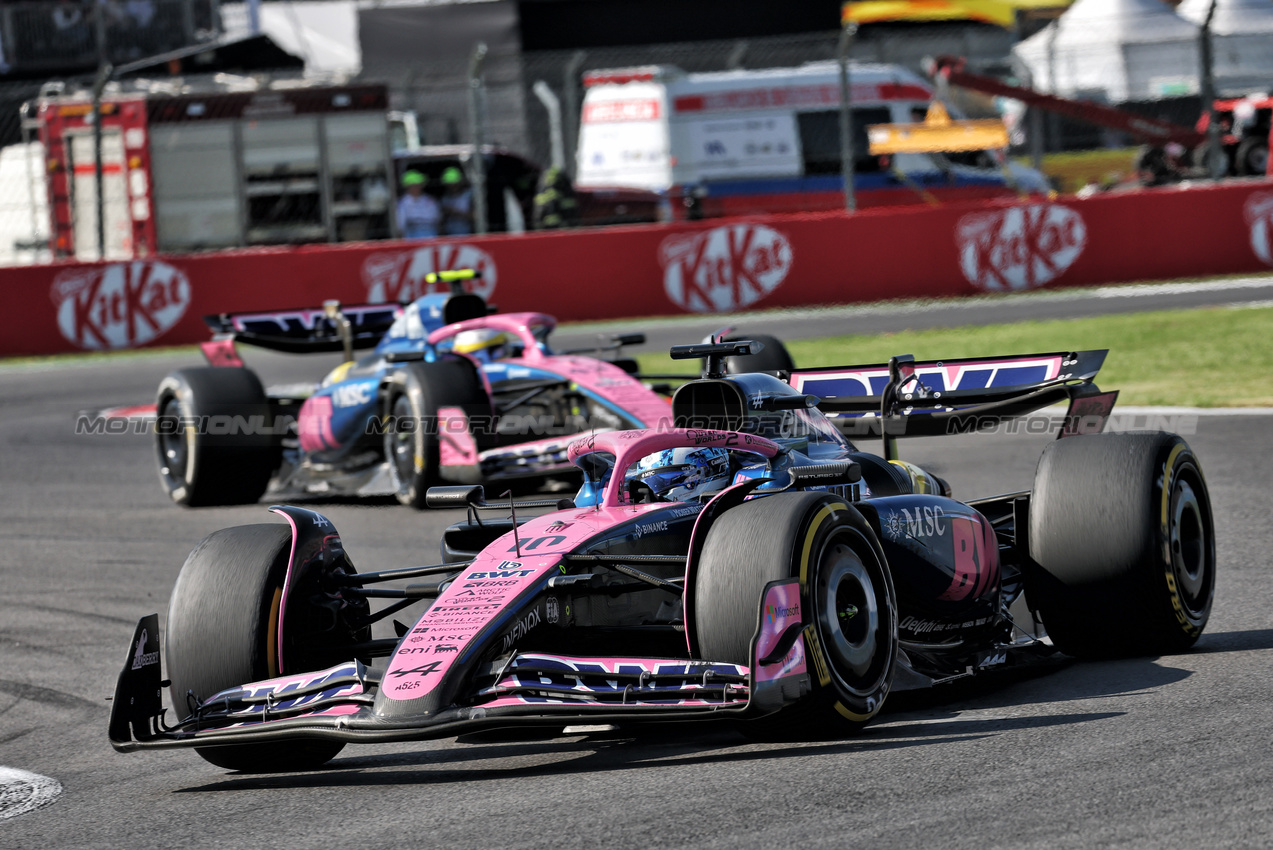 GP MESSICO, Pierre Gasly (FRA) Alpine F1 Team A525.

26.10.2025. Formula 1 World Championship, Rd 20, Mexican Grand Prix, Mexico City, Mexico, Gara Day.

- www.xpbimages.com, EMail: requests@xpbimages.com © Copyright: Moy / XPB Images