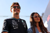 GP MESSICO, (L to R): George Russell (GBR) Mercedes AMG F1 with Domenica Carmen Montero Mundt.

26.10.2025. Formula 1 World Championship, Rd 20, Mexican Grand Prix, Mexico City, Mexico, Gara Day.

- www.xpbimages.com, EMail: requests@xpbimages.com © Copyright: Bearne / XPB Images