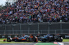 GP MESSICO, George Russell (GBR) Mercedes AMG F1 W16 e Oscar Piastri (AUS) McLaren MCL39 battle for position.

26.10.2025. Formula 1 World Championship, Rd 20, Mexican Grand Prix, Mexico City, Mexico, Gara Day.

- www.xpbimages.com, EMail: requests@xpbimages.com © Copyright: Batchelor / XPB Images