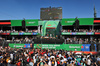 GP MESSICO, The podium (L to R): Charles Leclerc (MON) Ferrari, second; Lando Norris (GBR) McLaren, vincitore; Max Verstappen (NLD) Red Bull Racing, third; Andrew Jarvis (GBR) McLaren Performance Engineer.
26.10.2025. Formula 1 World Championship, Rd 20, Mexican Grand Prix, Mexico City, Mexico, Gara Day.
- www.xpbimages.com, EMail: requests@xpbimages.com © Copyright: Moy / XPB Images