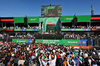 GP MESSICO, The podium (L to R): Charles Leclerc (MON) Ferrari, second; Lando Norris (GBR) McLaren, vincitore; Max Verstappen (NLD) Red Bull Racing, third; Andrew Jarvis (GBR) McLaren Performance Engineer.

26.10.2025. Formula 1 World Championship, Rd 20, Mexican Grand Prix, Mexico City, Mexico, Gara Day.

- www.xpbimages.com, EMail: requests@xpbimages.com © Copyright: Moy / XPB Images