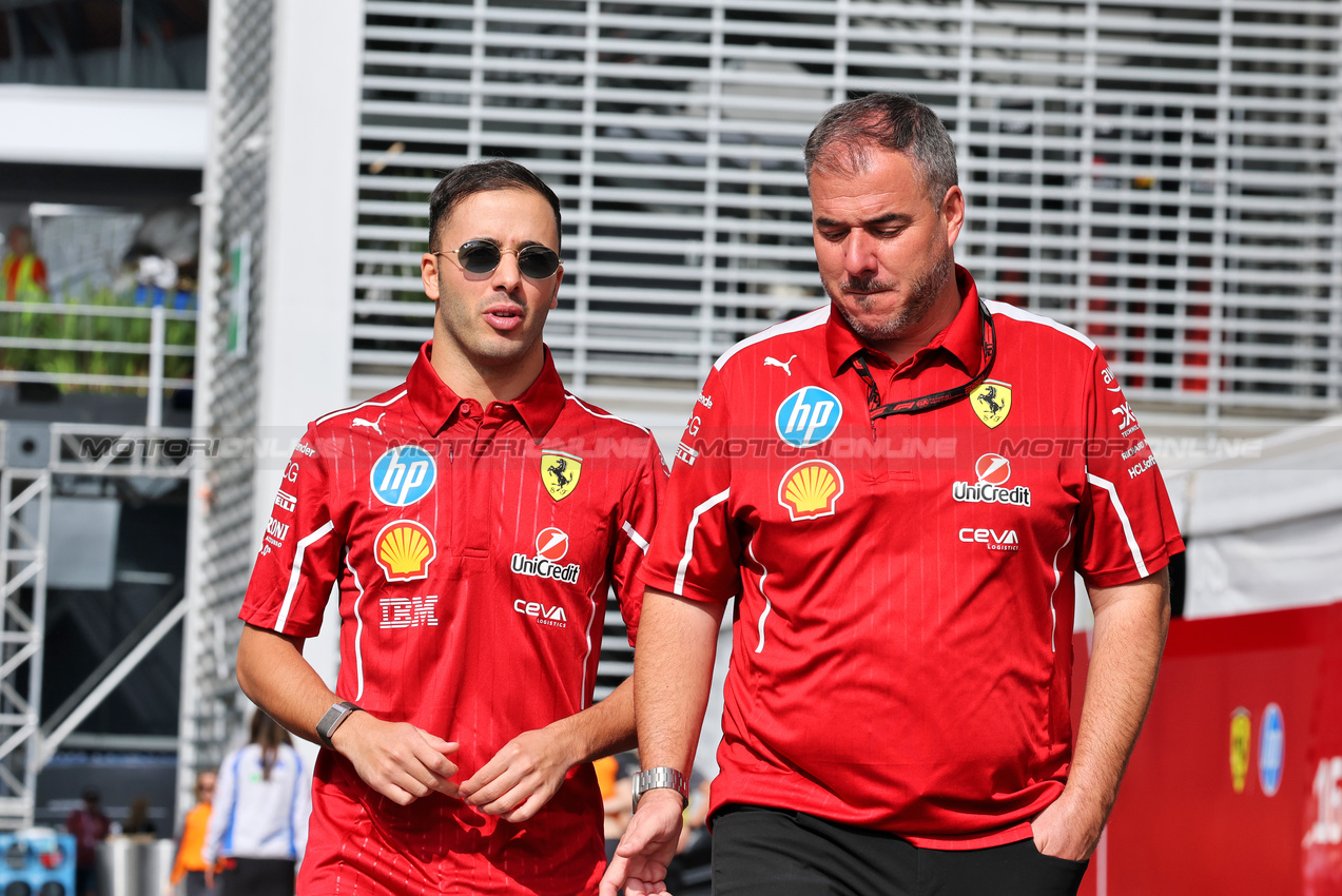 GP MESSICO, Antonio Fuoco (ITA) Ferrari Development Driver.
23.10.2025. Formula 1 World Championship, Rd 20, Mexican Grand Prix, Mexico City, Mexico, Preparation Day.
- www.xpbimages.com, EMail: requests@xpbimages.com © Copyright: Moy / XPB Images