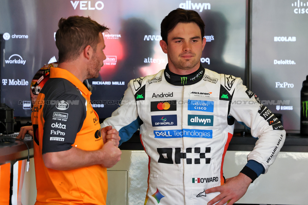 GP MESSICO, Pato O'Ward (MEX) McLaren Reserve Driver.

23.10.2025. Formula 1 World Championship, Rd 20, Mexican Grand Prix, Mexico City, Mexico, Preparation Day.

- www.xpbimages.com, EMail: requests@xpbimages.com © Copyright: Charniaux / XPB Images