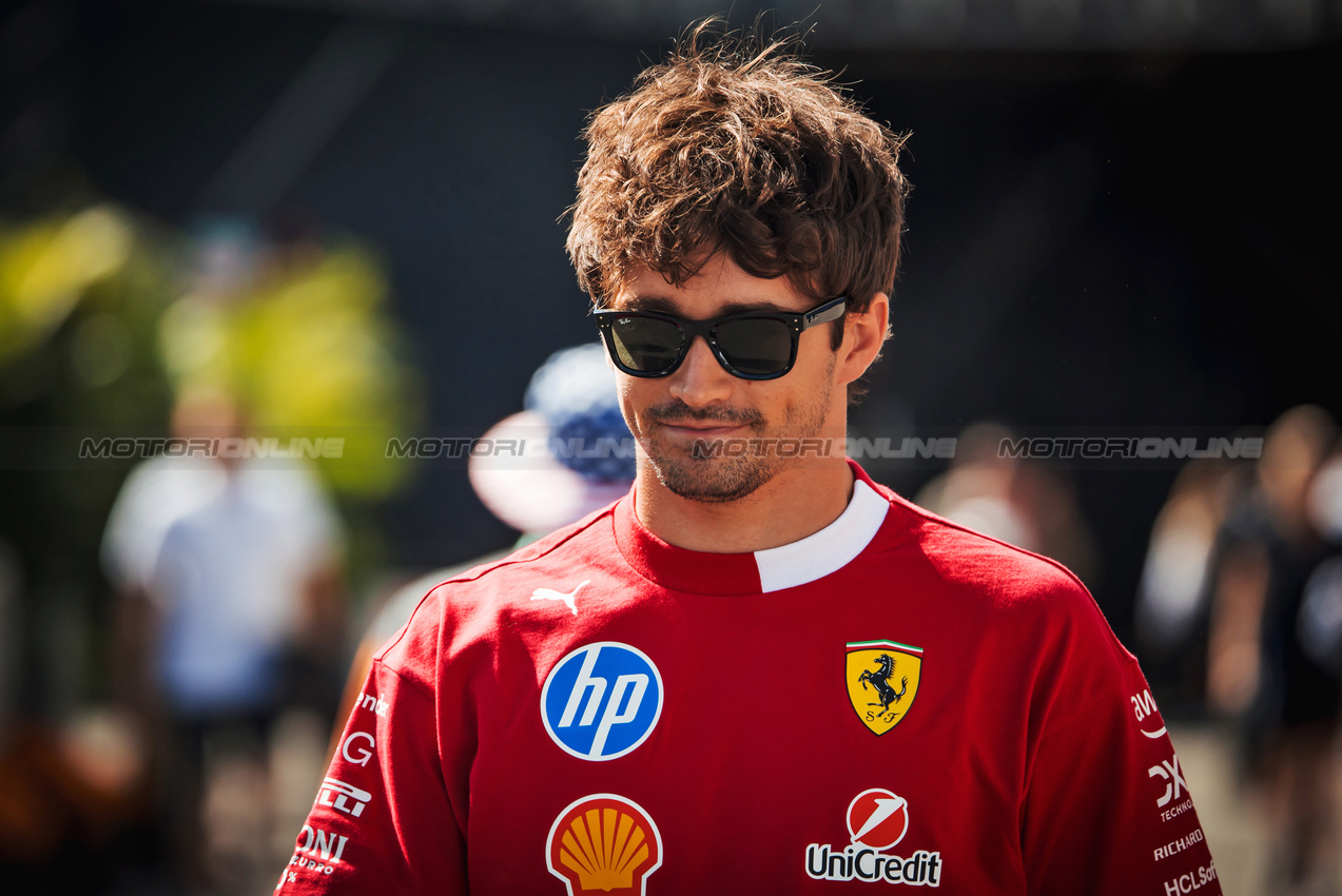 GP MESSICO, Charles Leclerc (MON) Ferrari.
23.10.2025. Formula 1 World Championship, Rd 20, Mexican Grand Prix, Mexico City, Mexico, Preparation Day.
- www.xpbimages.com, EMail: requests@xpbimages.com © Copyright: Bearne / XPB Images