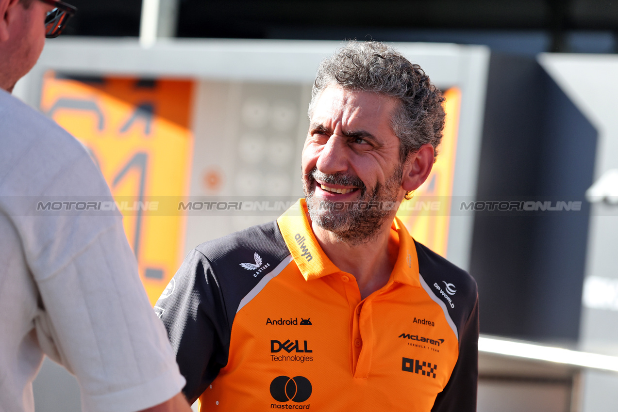 GP MESSICO, Andrea Stella (ITA) McLaren Team Principal.
23.10.2025. Formula 1 World Championship, Rd 20, Mexican Grand Prix, Mexico City, Mexico, Preparation Day.
- www.xpbimages.com, EMail: requests@xpbimages.com © Copyright: Bearne / XPB Images