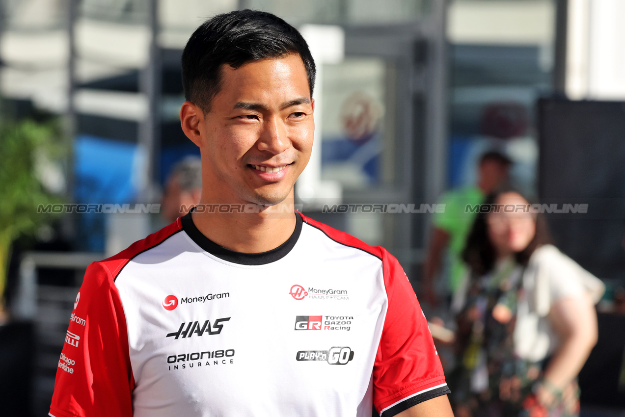 GP MESSICO, Ryo Hirakawa (JPN) Haas F1 Team Reserve Driver.

23.10.2025. Formula 1 World Championship, Rd 20, Mexican Grand Prix, Mexico City, Mexico, Preparation Day.

- www.xpbimages.com, EMail: requests@xpbimages.com © Copyright: Bearne / XPB Images