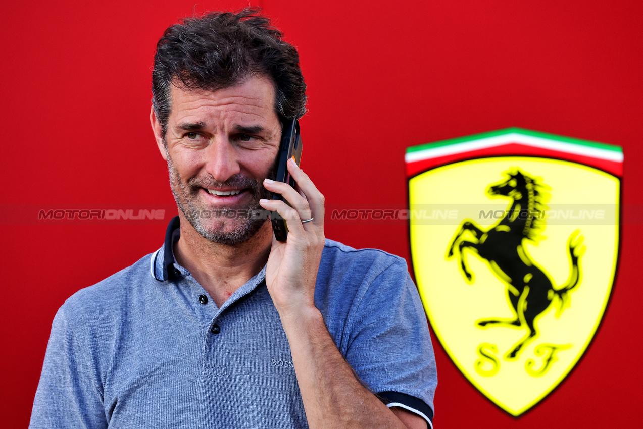 GP MESSICO, Mark Webber (AUS) Channel 4 Presenter / Driver Manager.
23.10.2025. Formula 1 World Championship, Rd 20, Mexican Grand Prix, Mexico City, Mexico, Preparation Day.
- www.xpbimages.com, EMail: requests@xpbimages.com © Copyright: Bearne / XPB Images