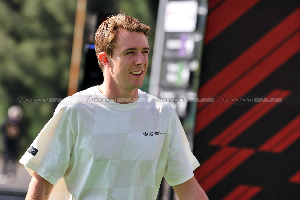 GP MESSICO, Frederik Vesti (DEN) Mercedes AMG F1 Reserve Driver.

23.10.2025. Formula 1 World Championship, Rd 20, Mexican Grand Prix, Mexico City, Mexico, Preparation Day.

- www.xpbimages.com, EMail: requests@xpbimages.com © Copyright: Moy / XPB Images