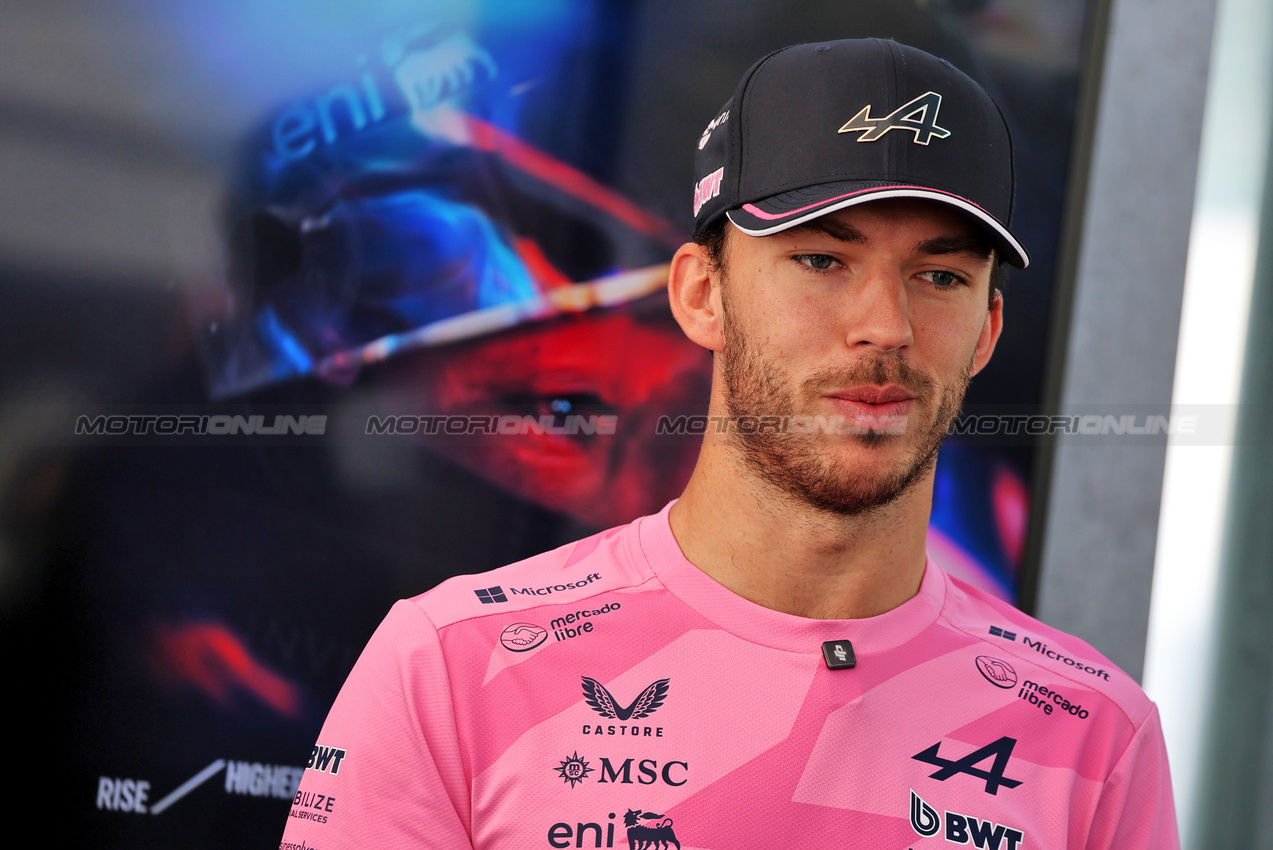 GP MESSICO, Pierre Gasly (FRA) Alpine F1 Team.
23.10.2025. Formula 1 World Championship, Rd 20, Mexican Grand Prix, Mexico City, Mexico, Preparation Day.
- www.xpbimages.com, EMail: requests@xpbimages.com © Copyright: Moy / XPB Images