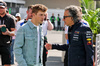 GP MESSICO, (L to R): Liam Lawson (NZL) Racing Bulls with Laurent Mekies (FRA) Red Bull Racing Team Principal e CEO.

23.10.2025. Formula 1 World Championship, Rd 20, Mexican Grand Prix, Mexico City, Mexico, Preparation Day.

- www.xpbimages.com, EMail: requests@xpbimages.com © Copyright: Moy / XPB Images