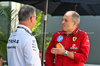 GP MESSICO, (L to R): Ron Meadows (GBR) Mercedes AMG F1 Sporting Director with Diego Ioverno (ITA) Ferrari Sporting Director.

23.10.2025. Formula 1 World Championship, Rd 20, Mexican Grand Prix, Mexico City, Mexico, Preparation Day.

- www.xpbimages.com, EMail: requests@xpbimages.com © Copyright: Moy / XPB Images