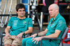 GP MESSICO, (L to R): Lance Stroll (CDN) Aston Martin F1 Team with Gary Gannon (GBR) Aston Martin F1 Senior Gara Engineer.
23.10.2025. Formula 1 World Championship, Rd 20, Mexican Grand Prix, Mexico City, Mexico, Preparation Day.
- www.xpbimages.com, EMail: requests@xpbimages.com © Copyright: Moy / XPB Images