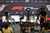 GP MESSICO, (L to R): Andrea Kimi Antonelli (ITA) Mercedes AMG F1; Carlos Sainz (ESP) Atlassian Williams Racing; e Nico Hulkenberg (GER) Sauber, in the FIA Press Conference.

23.10.2025. Formula 1 World Championship, Rd 20, Mexican Grand Prix, Mexico City, Mexico, Preparation Day.

- www.xpbimages.com, EMail: requests@xpbimages.com © Copyright: Bearne / XPB Images