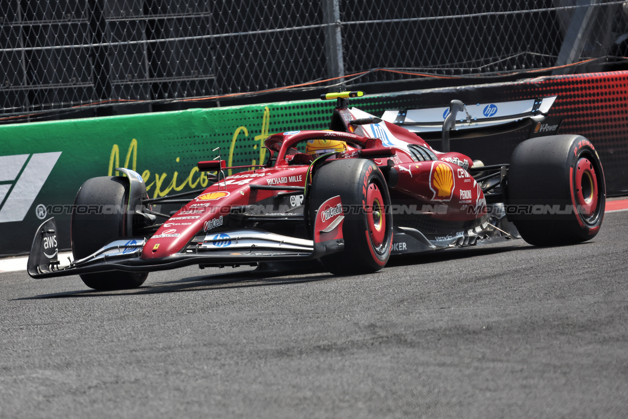 GP MESSICO, Lewis Hamilton (GBR) Ferrari SF-25.

25.10.2025. Formula 1 World Championship, Rd 20, Mexican Grand Prix, Mexico City, Mexico, Qualifiche Day.

- www.xpbimages.com, EMail: requests@xpbimages.com © Copyright: Bearne / XPB Images