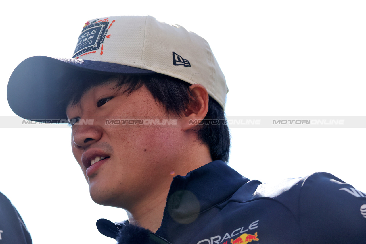 GP MESSICO, Yuki Tsunoda (JPN) Red Bull Racing.

25.10.2025. Formula 1 World Championship, Rd 20, Mexican Grand Prix, Mexico City, Mexico, Qualifiche Day.

- www.xpbimages.com, EMail: requests@xpbimages.com © Copyright: Bearne / XPB Images