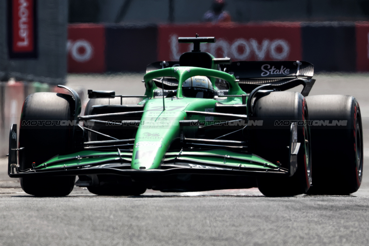 GP MESSICO, Nico Hulkenberg (GER) Sauber C45.

25.10.2025. Formula 1 World Championship, Rd 20, Mexican Grand Prix, Mexico City, Mexico, Qualifiche Day.

 - www.xpbimages.com, EMail: requests@xpbimages.com © Copyright: Coates / XPB Images
