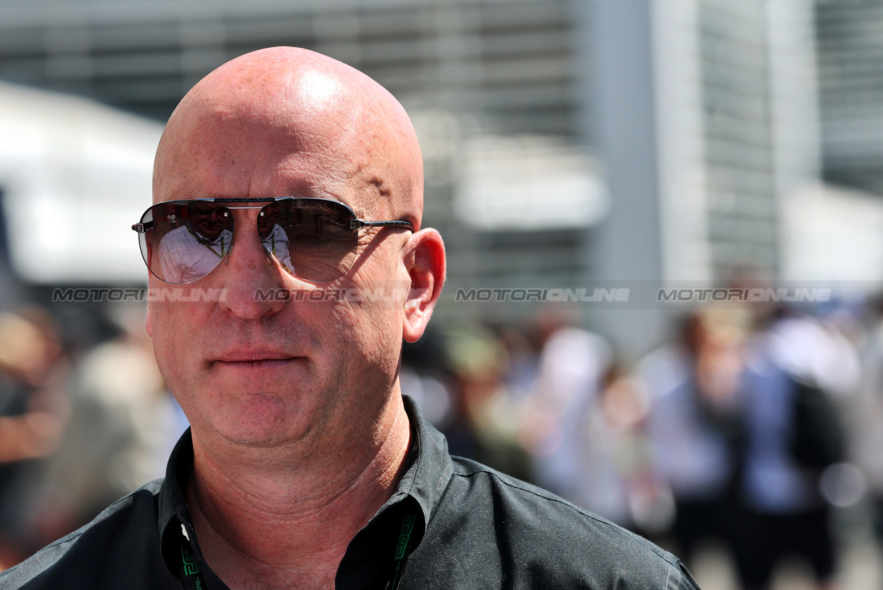 GP MESSICO, Dan Towriss (USA) Cadillac F1 Team e TWG Motorsports CEO.
25.10.2025. Formula 1 World Championship, Rd 20, Mexican Grand Prix, Mexico City, Mexico, Qualifiche Day.
- www.xpbimages.com, EMail: requests@xpbimages.com © Copyright: Batchelor / XPB Images
