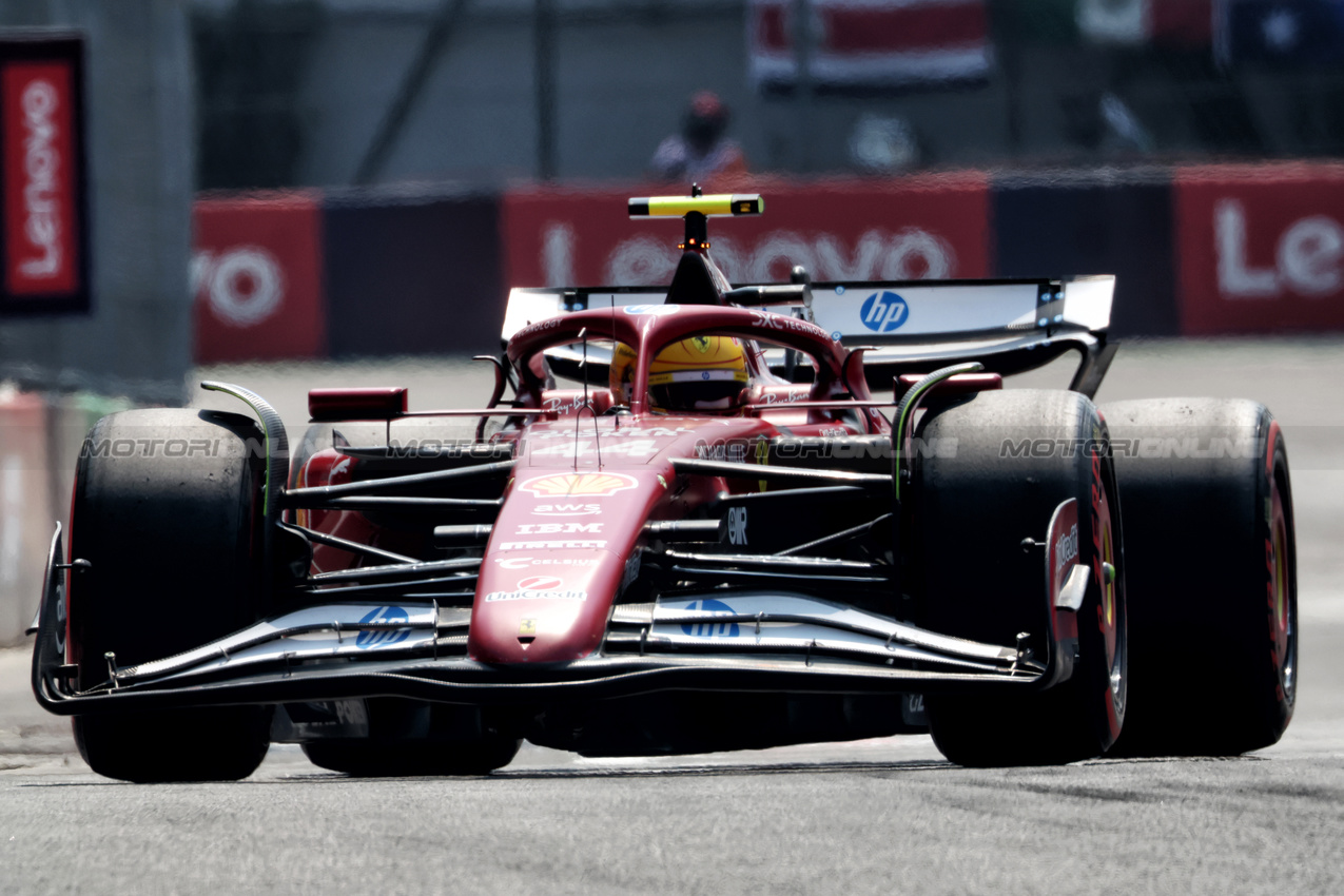 GP MESSICO, Lewis Hamilton (GBR) Ferrari SF-25.
25.10.2025. Formula 1 World Championship, Rd 20, Mexican Grand Prix, Mexico City, Mexico, Qualifiche Day.
- www.xpbimages.com, EMail: requests@xpbimages.com © Copyright: Coates / XPB Images