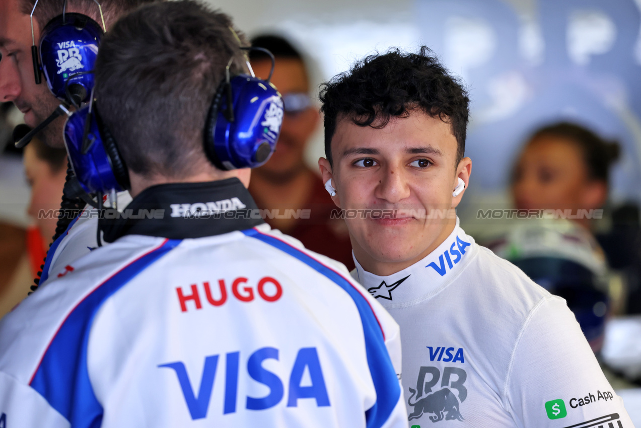 GP MESSICO, Isack Hadjar (FRA) Racing Bulls.
25.10.2025. Formula 1 World Championship, Rd 20, Mexican Grand Prix, Mexico City, Mexico, Qualifiche Day.
- www.xpbimages.com, EMail: requests@xpbimages.com © Copyright: Batchelor / XPB Images