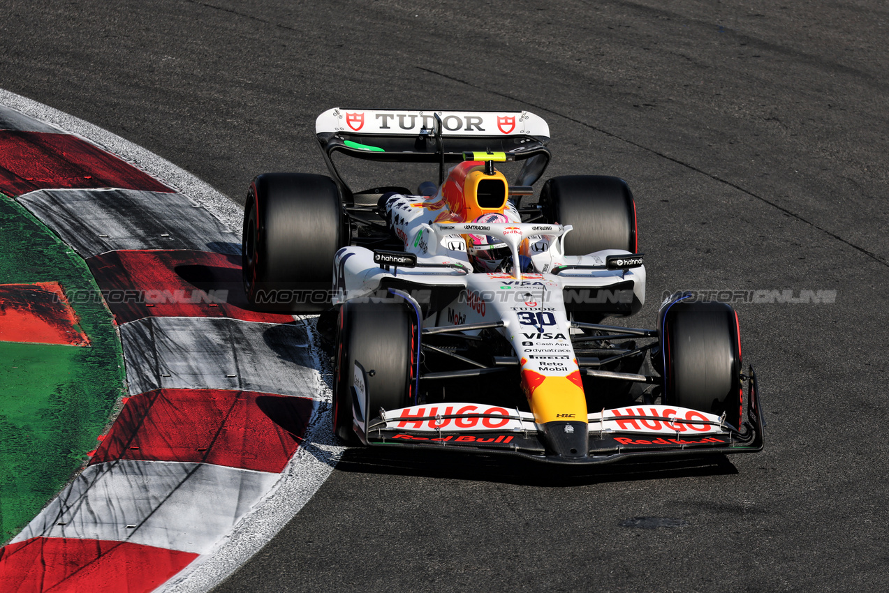 GP MESSICO, Liam Lawson (NZL) Racing Bulls VCARB 02.

25.10.2025. Formula 1 World Championship, Rd 20, Mexican Grand Prix, Mexico City, Mexico, Qualifiche Day.

- www.xpbimages.com, EMail: requests@xpbimages.com © Copyright: Moy / XPB Images