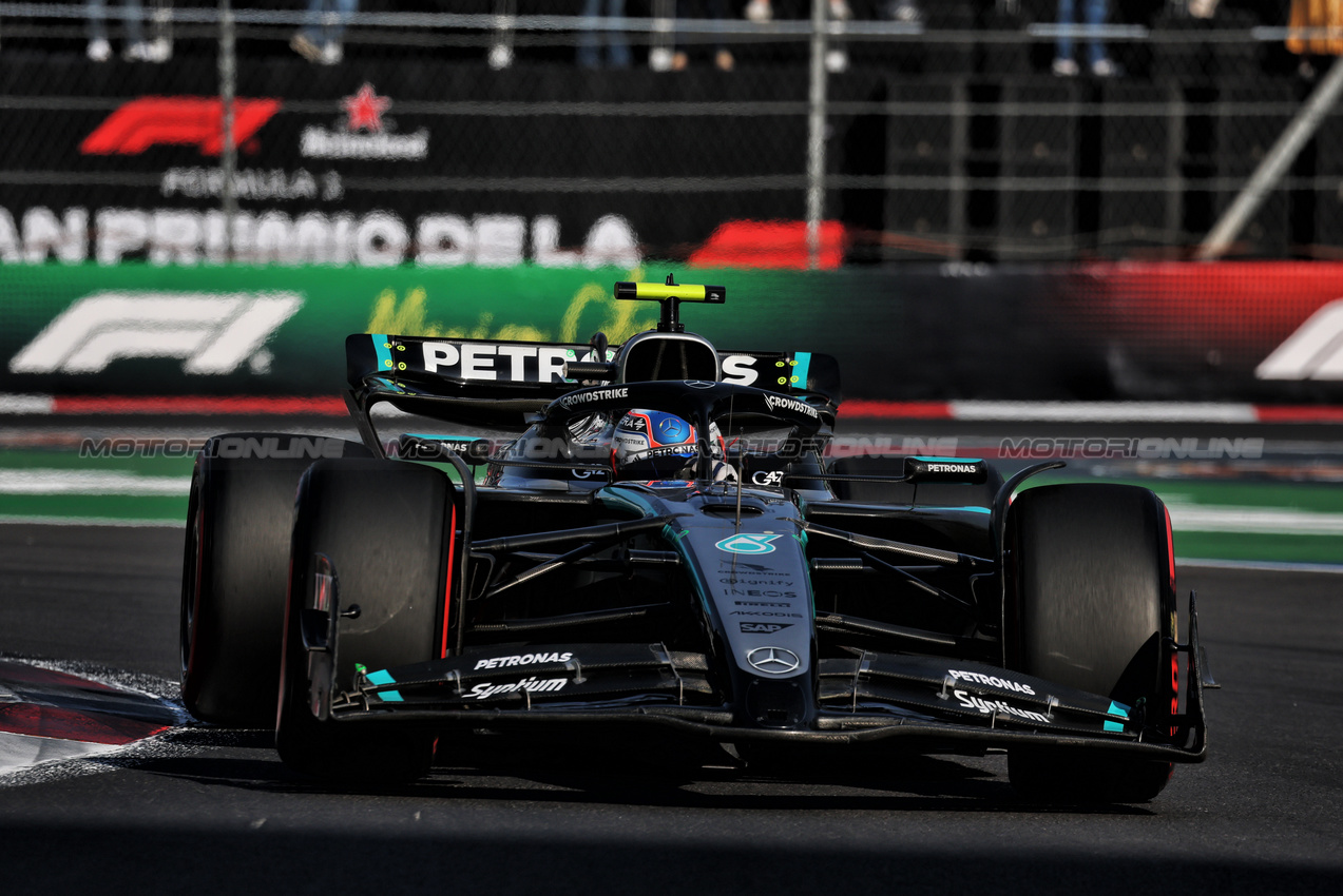 GP MESSICO, Andrea Kimi Antonelli (ITA) Mercedes AMG F1 W16.

25.10.2025. Formula 1 World Championship, Rd 20, Mexican Grand Prix, Mexico City, Mexico, Qualifiche Day.

- www.xpbimages.com, EMail: requests@xpbimages.com © Copyright: Moy / XPB Images
