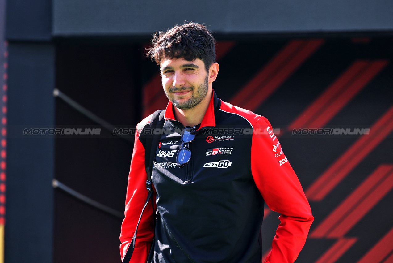 GP MESSICO, Esteban Ocon (FRA) Haas F1 Team.
25.10.2025. Formula 1 World Championship, Rd 20, Mexican Grand Prix, Mexico City, Mexico, Qualifiche Day.
- www.xpbimages.com, EMail: requests@xpbimages.com © Copyright: Moy / XPB Images