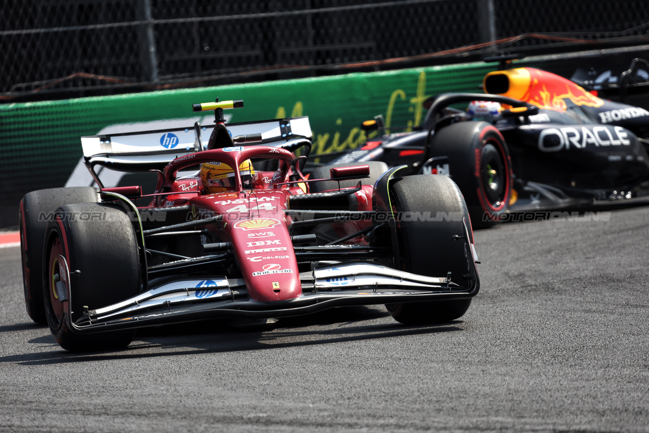 GP MESSICO, Lewis Hamilton (GBR) Ferrari SF-25.

25.10.2025. Formula 1 World Championship, Rd 20, Mexican Grand Prix, Mexico City, Mexico, Qualifiche Day.

- www.xpbimages.com, EMail: requests@xpbimages.com © Copyright: Bearne / XPB Images