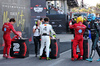 GP MESSICO, (L to R): Second placed Charles Leclerc (MON) Ferrari in qualifying parc ferme with pole sitter Lando Norris (GBR) McLaren e third placed team mate Lewis Hamilton (GBR) Ferrari.
25.10.2025. Formula 1 World Championship, Rd 20, Mexican Grand Prix, Mexico City, Mexico, Qualifiche Day.
- www.xpbimages.com, EMail: requests@xpbimages.com © Copyright: Charniaux / XPB Images
