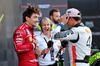 GP MESSICO, (L to R): Second placed Charles Leclerc (MON) Ferrari in qualifying parc ferme with pole sitter Lando Norris (GBR) McLaren.

25.10.2025. Formula 1 World Championship, Rd 20, Mexican Grand Prix, Mexico City, Mexico, Qualifiche Day.

- www.xpbimages.com, EMail: requests@xpbimages.com © Copyright: Charniaux / XPB Images