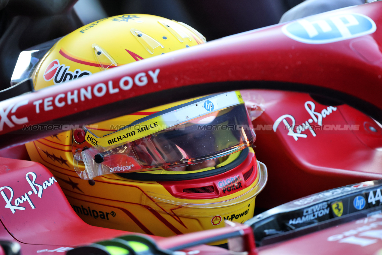 GP MESSICO, Lewis Hamilton (GBR) Ferrari SF-25.
24.10.2025. Formula 1 World Championship, Rd 20, Mexican Grand Prix, Mexico City, Mexico, Practice Day.
- www.xpbimages.com, EMail: requests@xpbimages.com © Copyright: Batchelor / XPB Images
