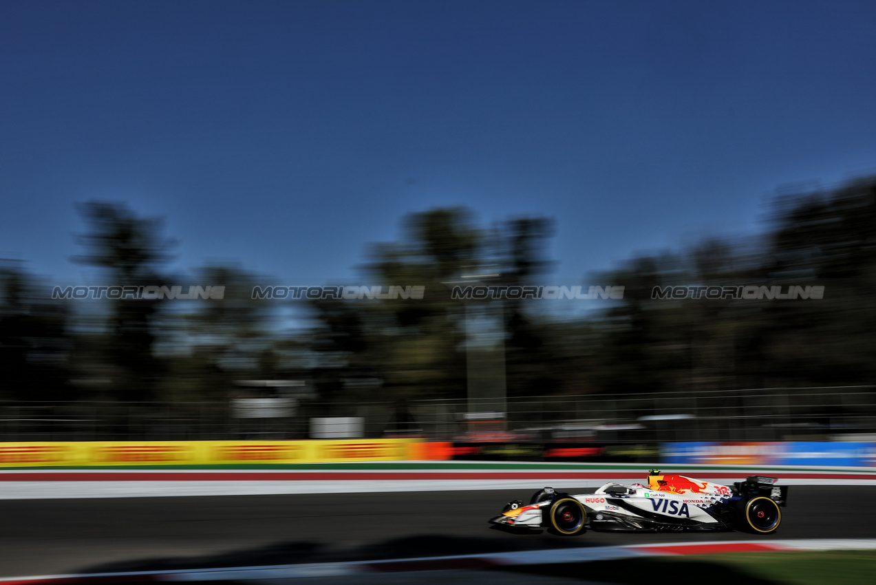GP MESSICO, Liam Lawson (NZL) Racing Bulls VCARB 02.

24.10.2025. Formula 1 World Championship, Rd 20, Mexican Grand Prix, Mexico City, Mexico, Practice Day.

- www.xpbimages.com, EMail: requests@xpbimages.com © Copyright: Charniaux / XPB Images