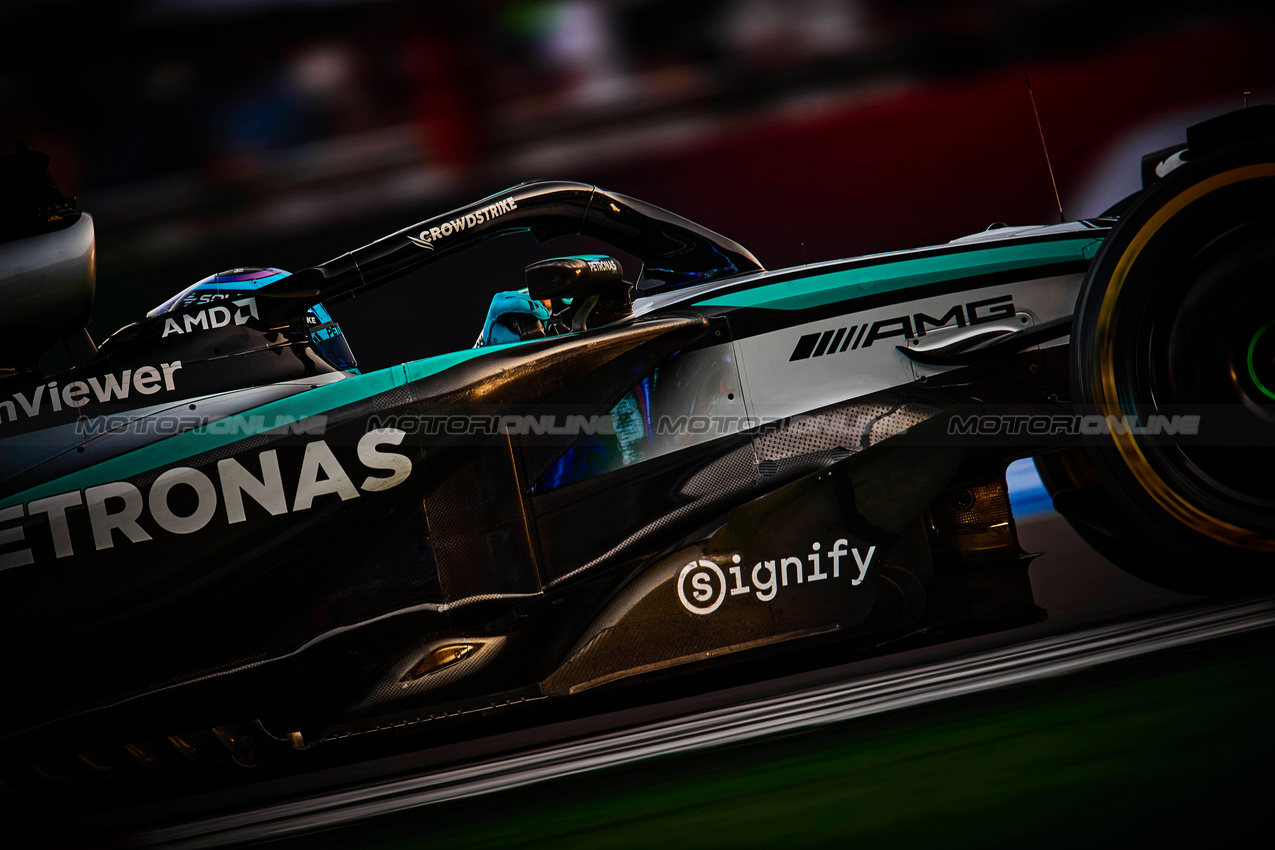 GP MESSICO, George Russell (GBR) Mercedes AMG F1 W16.
24.10.2025. Formula 1 World Championship, Rd 20, Mexican Grand Prix, Mexico City, Mexico, Practice Day.