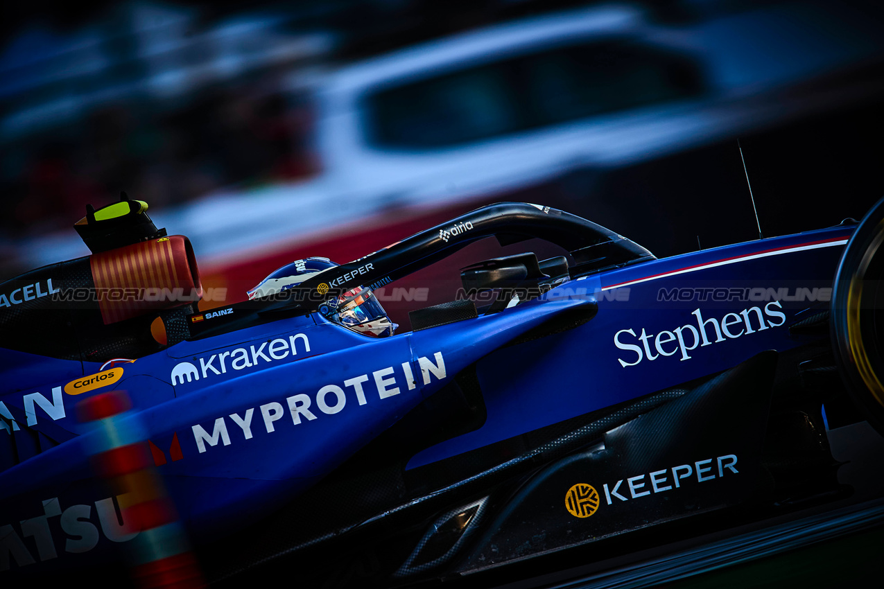GP MESSICO, Carlos Sainz (ESP) Atlassian Williams Racing FW47.
24.10.2025. Formula 1 World Championship, Rd 20, Mexican Grand Prix, Mexico City, Mexico, Practice Day.