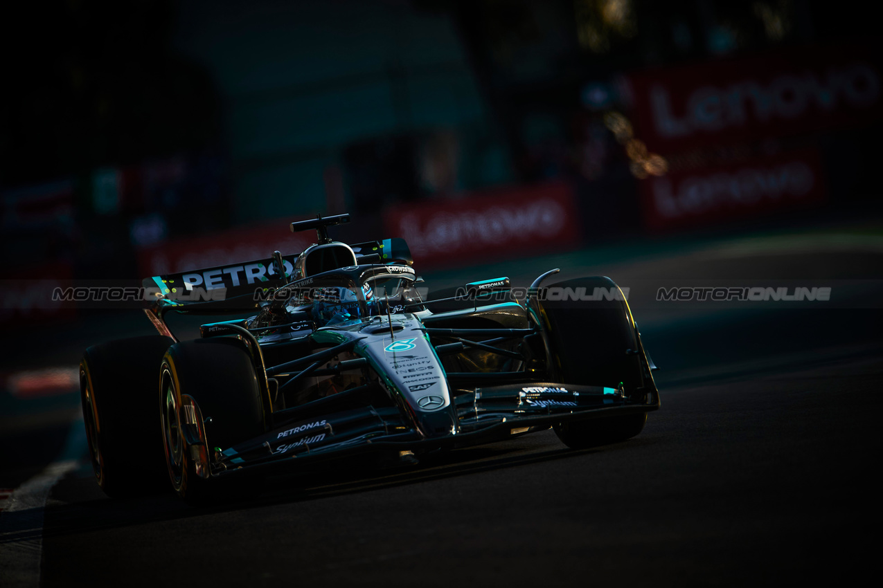 GP MESSICO, George Russell (GBR) Mercedes AMG F1 W16.
24.10.2025. Formula 1 World Championship, Rd 20, Mexican Grand Prix, Mexico City, Mexico, Practice Day.