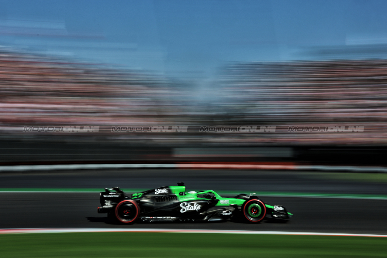 GP MESSICO, Nico Hulkenberg (GER) Sauber C45.
25.10.2025. Formula 1 World Championship, Rd 20, Mexican Grand Prix, Mexico City, Mexico, Qualifiche Day.
- www.xpbimages.com, EMail: requests@xpbimages.com © Copyright: Charniaux / XPB Images