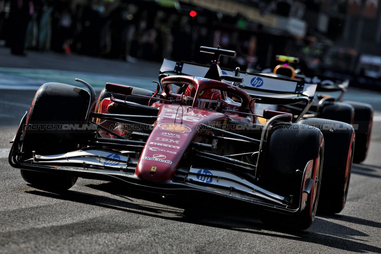 GP MESSICO, Charles Leclerc (MON) Ferrari SF-25.
25.10.2025. Formula 1 World Championship, Rd 20, Mexican Grand Prix, Mexico City, Mexico, Qualifiche Day.
- www.xpbimages.com, EMail: requests@xpbimages.com © Copyright: Batchelor / XPB Images