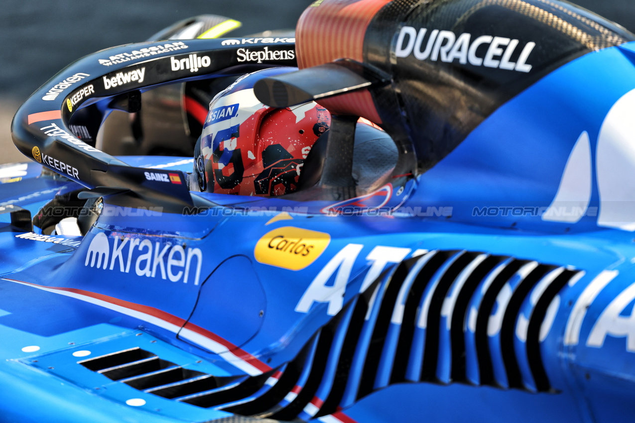 GP MESSICO, Carlos Sainz (ESP) Atlassian Williams Racing FW47.

25.10.2025. Formula 1 World Championship, Rd 20, Mexican Grand Prix, Mexico City, Mexico, Qualifiche Day.

- www.xpbimages.com, EMail: requests@xpbimages.com © Copyright: Batchelor / XPB Images