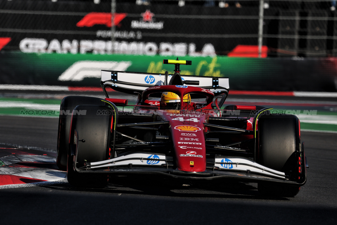 GP MESSICO, Lewis Hamilton (GBR) Ferrari SF-25.

25.10.2025. Formula 1 World Championship, Rd 20, Mexican Grand Prix, Mexico City, Mexico, Qualifiche Day.

- www.xpbimages.com, EMail: requests@xpbimages.com © Copyright: Moy / XPB Images