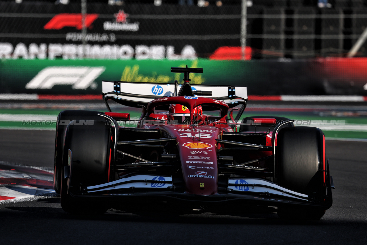 GP MESSICO, Charles Leclerc (MON) Ferrari SF-25.

25.10.2025. Formula 1 World Championship, Rd 20, Mexican Grand Prix, Mexico City, Mexico, Qualifiche Day.

- www.xpbimages.com, EMail: requests@xpbimages.com © Copyright: Moy / XPB Images