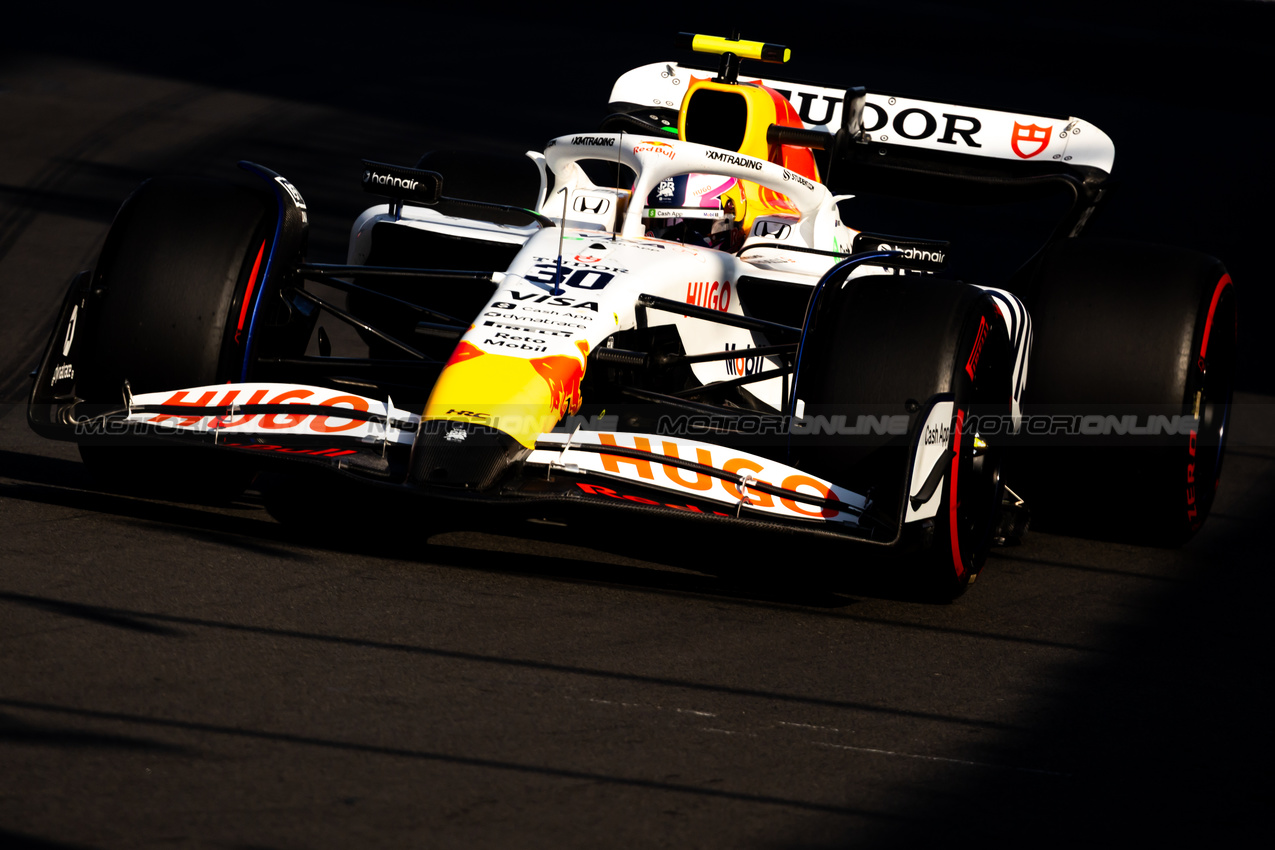 GP MESSICO, Liam Lawson (NZL) Racing Bulls VCARB 02.
25.10.2025. Formula 1 World Championship, Rd 20, Mexican Grand Prix, Mexico City, Mexico, Qualifiche Day.
- www.xpbimages.com, EMail: requests@xpbimages.com © Copyright: Bearne / XPB Images