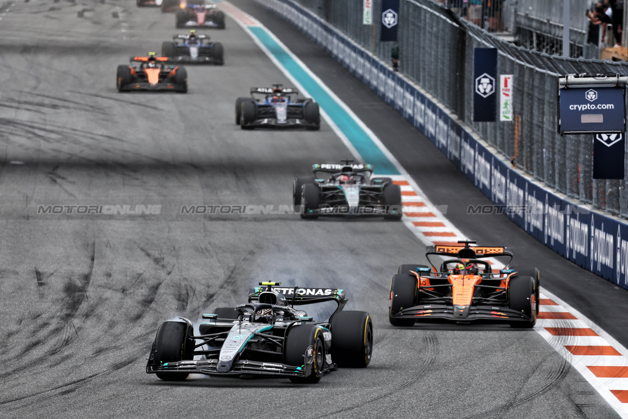 GP MIAMI, Andrea Kimi Antonelli (ITA) Mercedes AMG F1 W16.

04.05.2025. Formula 1 World Championship, Rd 6, Miami Grand Prix, Miami, Florida, USA, Gara Day.

- www.xpbimages.com, EMail: requests@xpbimages.com © Copyright: Moy / XPB Images