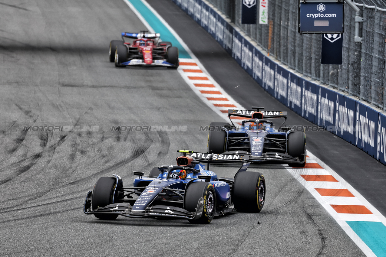 GP MIAMI, Carlos Sainz (ESP) Atlassian Williams Racing FW46.

04.05.2025. Formula 1 World Championship, Rd 6, Miami Grand Prix, Miami, Florida, USA, Gara Day.

- www.xpbimages.com, EMail: requests@xpbimages.com © Copyright: Moy / XPB Images