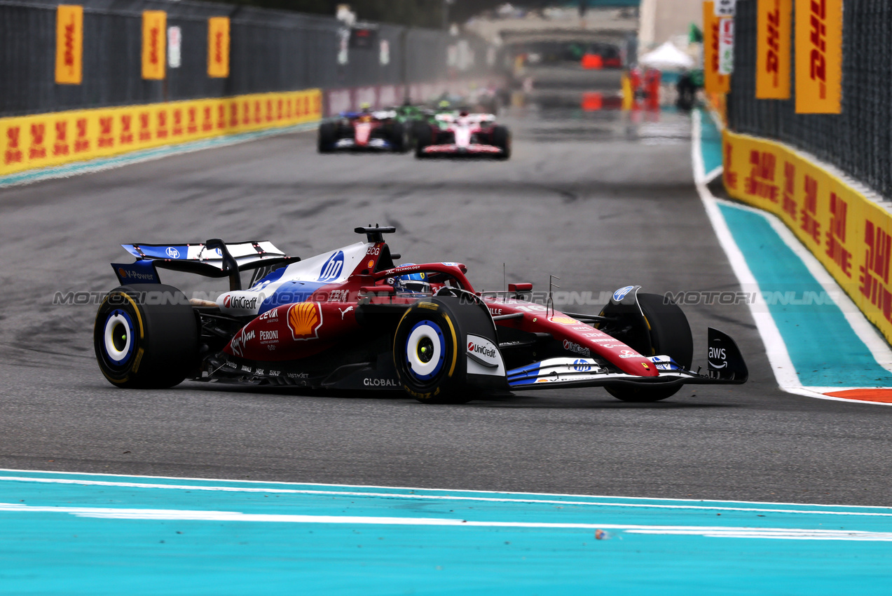 GP MIAMI, Charles Leclerc (MON) Ferrari SF-25.

04.05.2025. Formula 1 World Championship, Rd 6, Miami Grand Prix, Miami, Florida, USA, Gara Day.

- www.xpbimages.com, EMail: requests@xpbimages.com © Copyright: Charniaux / XPB Images