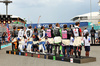 GP MIAMI, Drivers as the grid observes the national anthem.

04.05.2025. Formula 1 World Championship, Rd 6, Miami Grand Prix, Miami, Florida, USA, Gara Day.

- www.xpbimages.com, EMail: requests@xpbimages.com © Copyright: Bearne / XPB Images