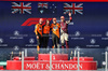 GP MIAMI, The podium (L to R): Lando Norris (GBR) McLaren, second; Louise McEwen (GBR) McLaren Chief Marketing Officer; Oscar Piastri (AUS) McLaren, vincitore; George Russell (GBR) Mercedes AMG F1, third.

04.05.2025. Formula 1 World Championship, Rd 6, Miami Grand Prix, Miami, Florida, USA, Gara Day.

- www.xpbimages.com, EMail: requests@xpbimages.com © Copyright: Moy / XPB Images